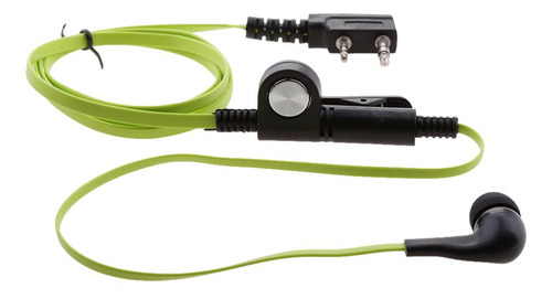 Auricular De Micrófono Compatible Con Radio Verde