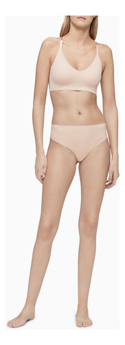 Colaless Alto Invisible Beige Calvin Klein