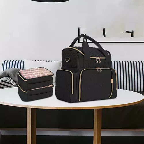 H Funda De Transporte Para Esmaltes De Uñas, Bolso Grande