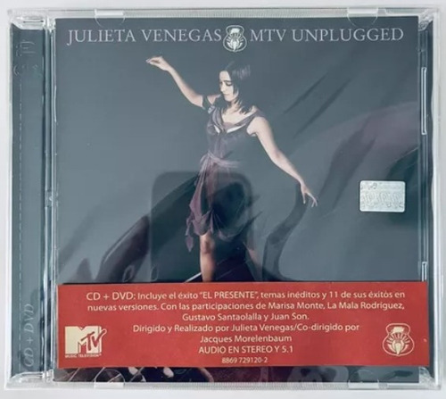 Julieta Venegas Cd + Dvd Mtv Unplugged Nuev0 Sellado