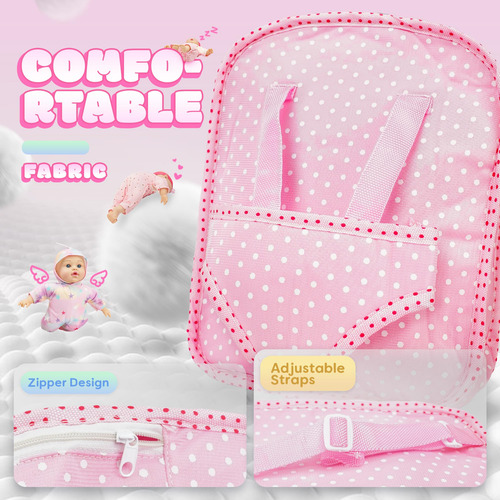 Muñeca Bebe Con Ropa 12 PuLG Regalo Niñas Navidad 41