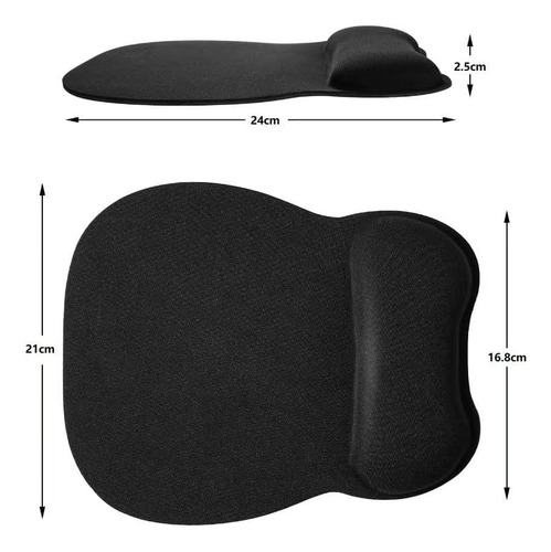 Almohadilla De Ratón De Ratón Ergonómico Con Reposapiés De M