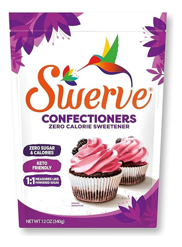Swerve Edulcorante Reemplazo De Azúcar Cero Calorías 340g