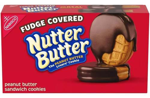 Nutter Butter Fudge Dipped Peanut Butter Galletas 7.9oz