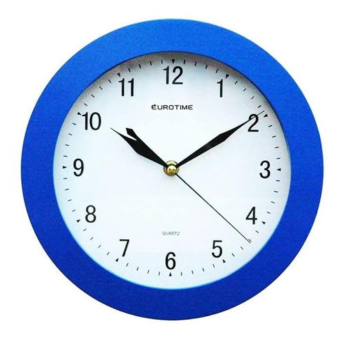 Reloj De Pared Eurotime Azul 996/1800 Agente Oficial Caba