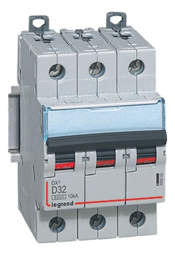 Interruptor Automatico 3p 32a Curva D 10ka Legrand Rf 408092