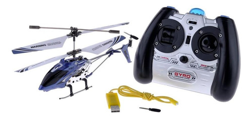 Helicóptero Rc De 3 Canales Syma7g 3 Con Gyro, Azul