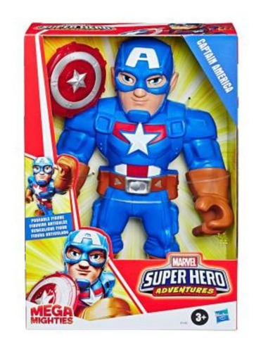Capitan America Super Hero Adventures Marvel Mega Mighties
