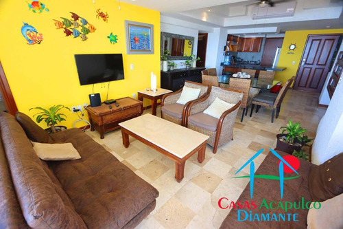 Imagen 8 de 30 de Cad Torre Uno 802. Departamento De Playa. Terraza Con Vista Al Mar