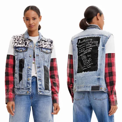 Chaleco desigual mujer sale