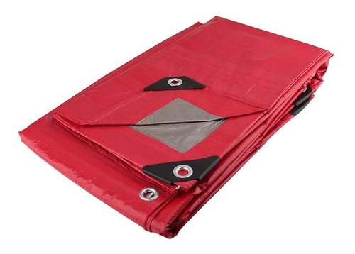 Lona Uso Ligero Roja Reforzado 110gr Para Toldo 3x3m Santul