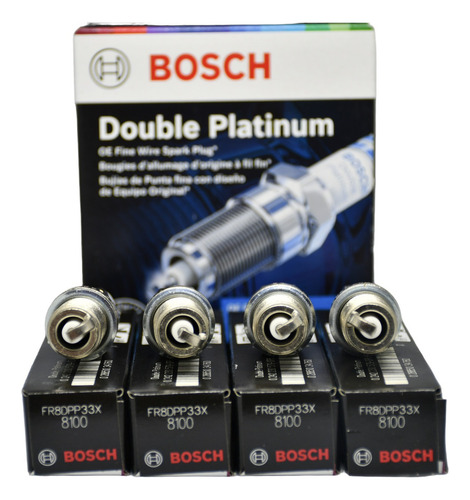 6 Bujias Eclipse 2003-2005, 6cil 3.0l Dbl Platin Fr8dpp33x