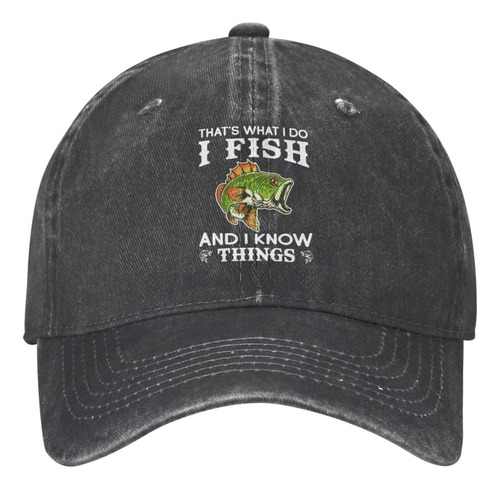 Sombrero Para Amantes De La Pesca Eso Es Lo Que Hago I Fish 