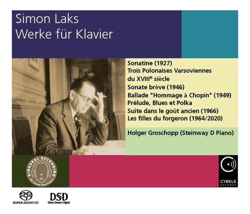 Cd: Simon Laks: Obras Para Piano