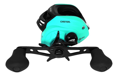 Imagen 5 de 8 de Reel Huevito Caster Flex 105 L Baitcasting 5 Rulemanes Zurdo