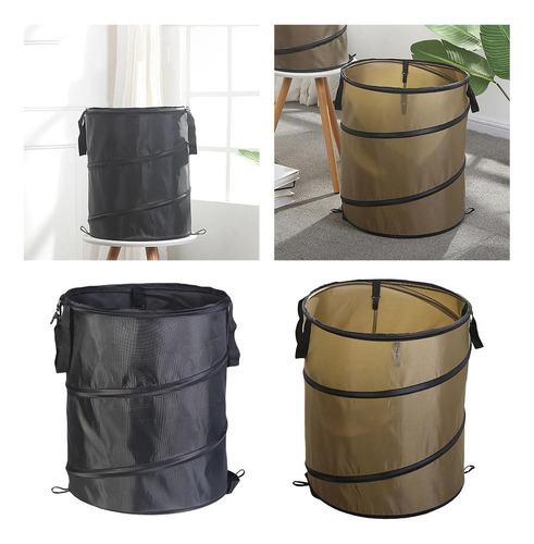 Y 2 Cubos De Basura For Jardiner, Plegables, Reutilizables,