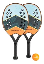 Comprar Kit Raquete De Beach Tennis Sandever Original + Bola E Bolsa