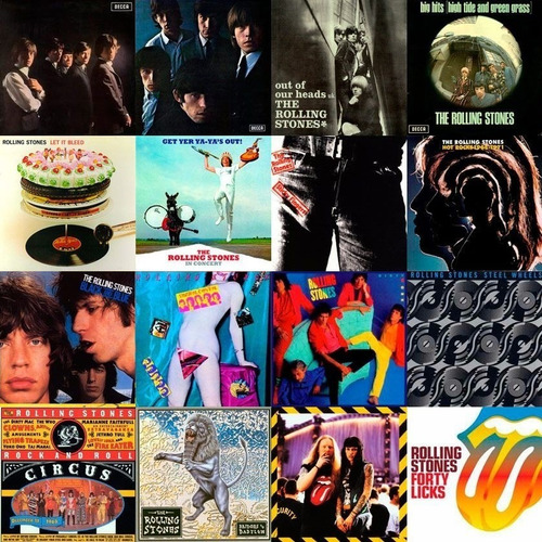 The Rolling Stones: Discografía Completa En Digital 320