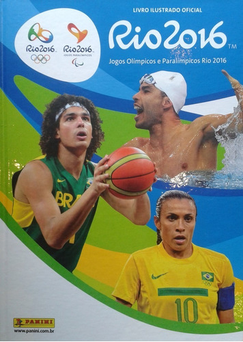 Álbum Vazio Olimpíadas Rio 2016 Capa Simples Frete Gratis