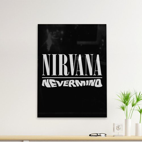 Cuadro Deco Nirvana Nevermind (d1266 Boleto.store)