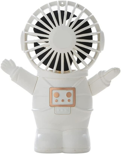 Mini Ventilador Espacial Pequeño, Lindo Astronauta De Mano