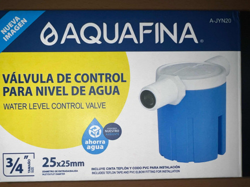 Flotante Control De Nivel De Agua 3/4 25x25 Aquafina