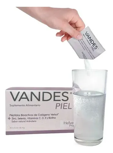 Vandes Piel 30 Sobres Sabor Arándano