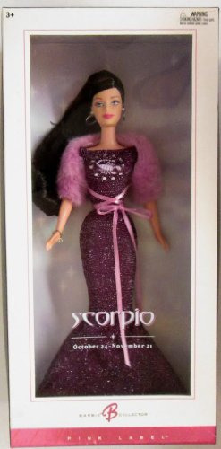 Barbie Collector Zodiac Dolls - Escorpio (24 De Octubre - 21