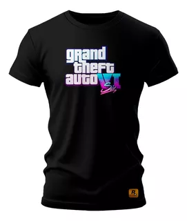 Camiseta Camisa Gta 6 Game Grand Theft Auto Vi Ref: 147