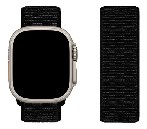 Imagen 2 de 9 de Correa De Nylon Para Apple Watch Ultra 49 Mm