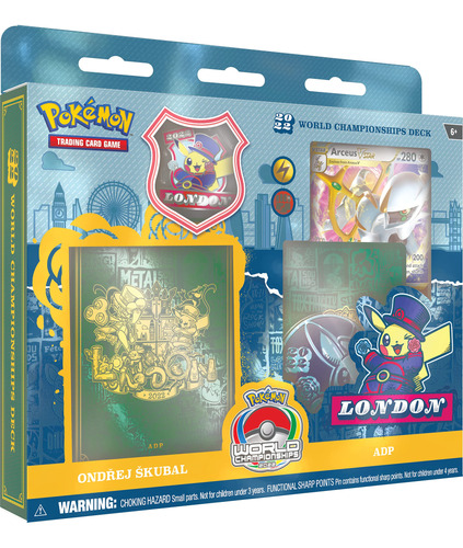 Juego De Cartas Coleccionables Pokémon Ondej Kubal 2022 Worl