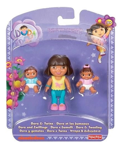 Boneca Aventureira Pack 2 Figura Dora Fisher Mattel