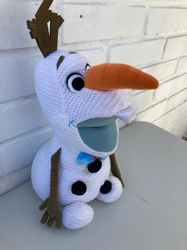 Peluche Olaf De Frozen Tejido Original Usado