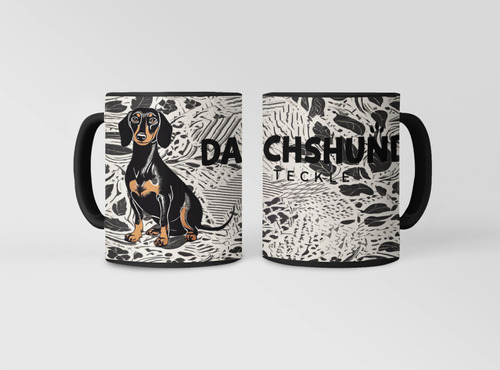 Taza Mágica Mascota Dachshund Elegancia Y Simpatía