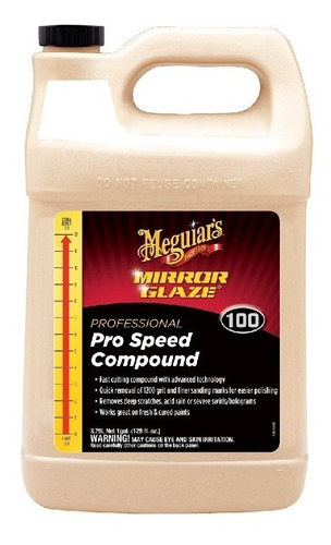 Pulimento Meguiars M100 M10001 Pro Speed Compound Galon