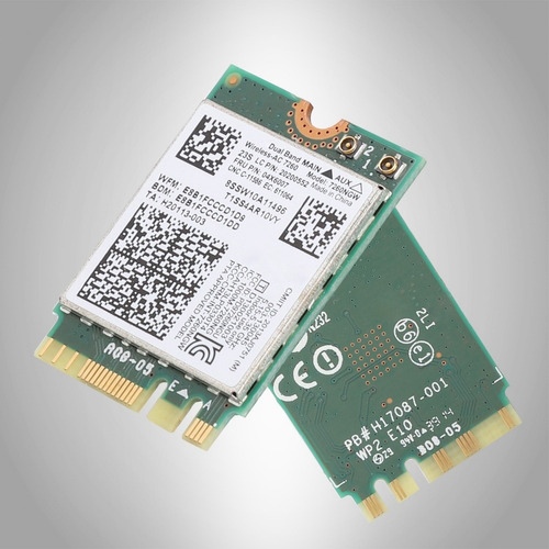 Placa De Rede Sem Fio De Banda Dupla Para Intel 7260ac 867mb