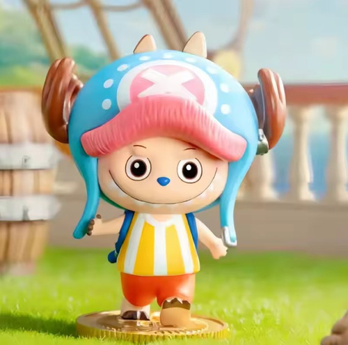 Lbb Labubu One Piece Pop Mart Série Monstros, Caixa