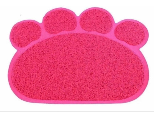 Alfombra, Mascotas Perro Gato Diseño Huella Color Rosado