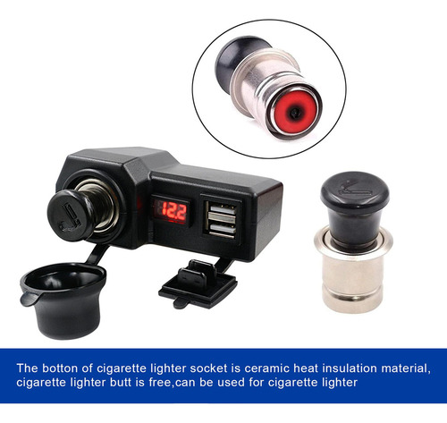 Fa Cargador Usb Para Motocicleta Adaptador De Estilo B