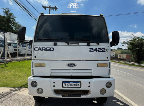 Ford Cargo 2422 6x2 Com Prancha