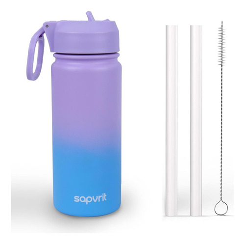 Sapvrit Botella De Agua Para Niños, Botellas De Agua De 16 O