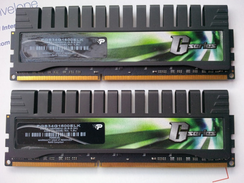 Memoria Ram 2gb Pc3 12800 Ddr3 Patriot Gamer Series 1600mhz