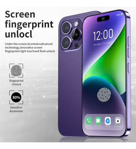 Low Price I15 Pro Max 4g/5g6.8 Inch 8+256 Android Smartphone