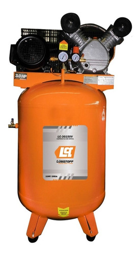 Compresor De Aire 150lts 3hp Lusqtoff Lc30150v Monofasico