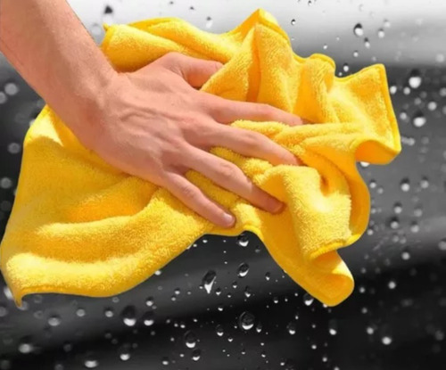 Toalla De Microfibra Amarillo 60x120 Natacion Gym Playa Ecom