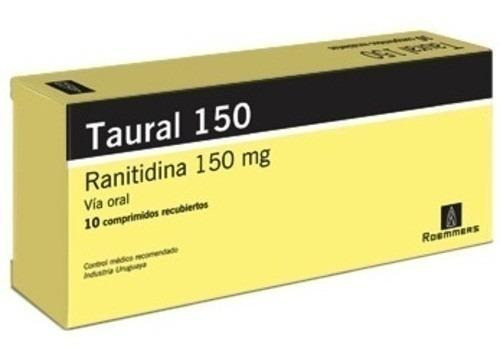Taural 150 Mg  10 Comprimidos | Ranitidina