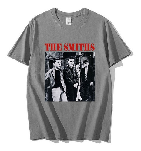Playera Vtg The Smiths Band Morrissey The Cure Rock Meat Es