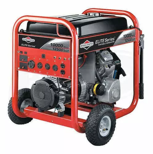 Generador Portátil Briggs And Stratton Elite 10000w Monofásico Con Tecnología Avr 120v 240v