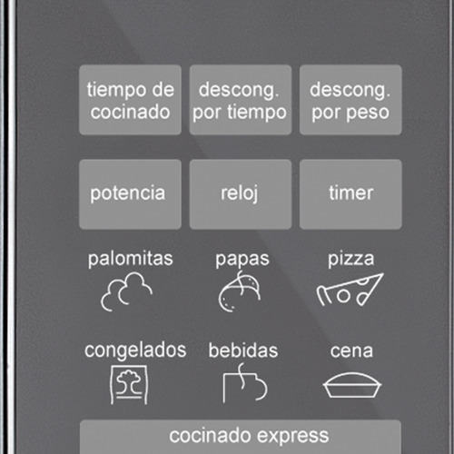 Microondas Mabe Hmm111sej Espejo Inoxidable 31l 127v