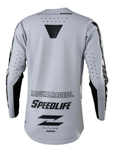 Jersey Concept Speedlife Gris - Radikal - Motocross / Atv